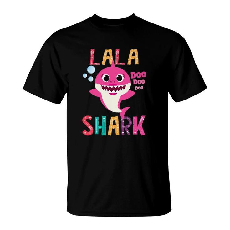 Lala Shark , Funny Mother's Day Gift For Women Mom T-Shirt