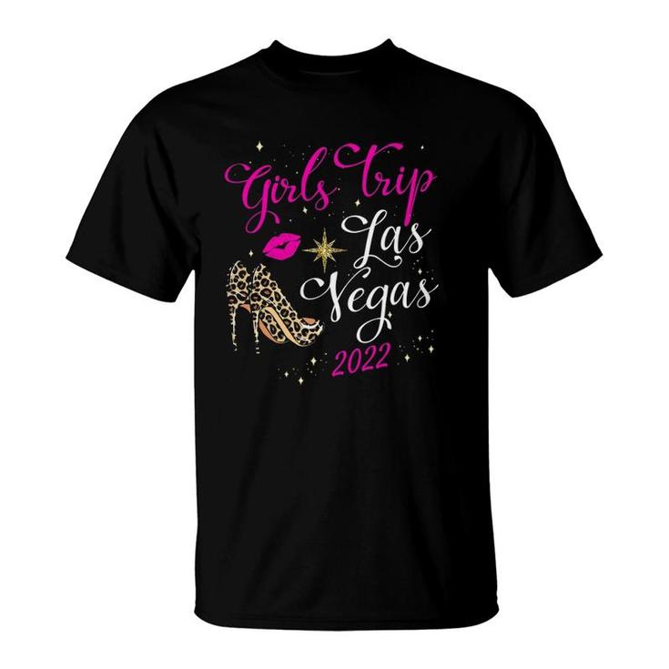 Las Vegas Girls Trip 2022 S For Women Birthday Squad T-Shirt