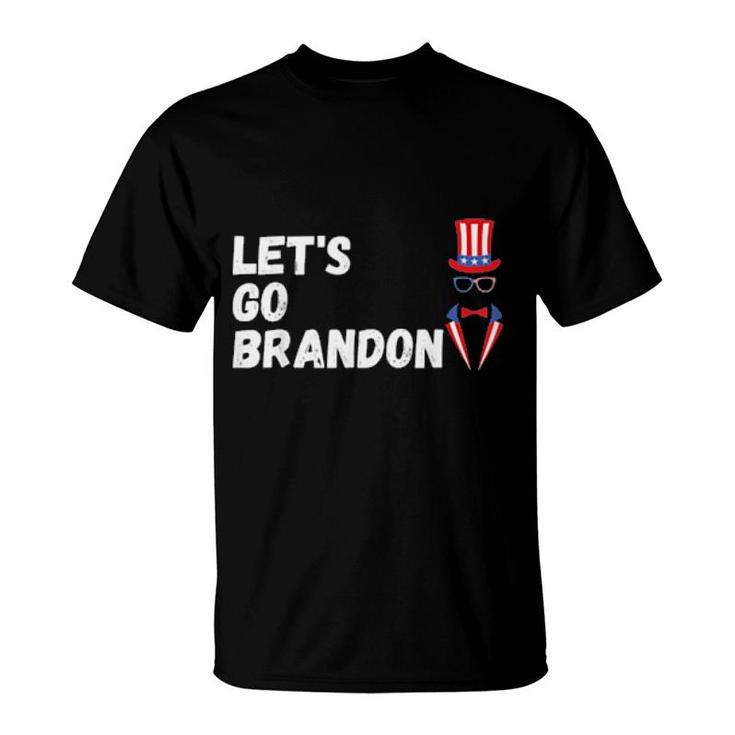 Lets Go Brandon Let’S Go Brandon American Flag T-Shirt