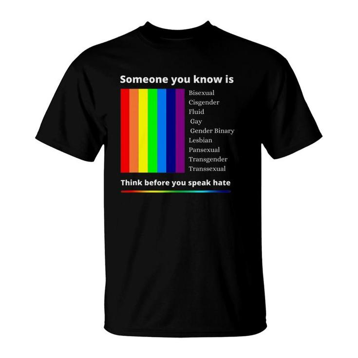 Lgbtq Ally Gay Pride  Rainbow Flag Pride 2021 Lgbtq T-Shirt