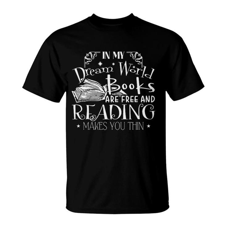 Librarian Reading Makes You Thin T-Shirt