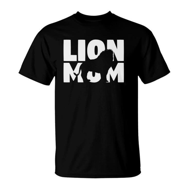 Lion Lover Gift 'Lion Mom' Zoo Keeper Animal Mother Lion T-Shirt