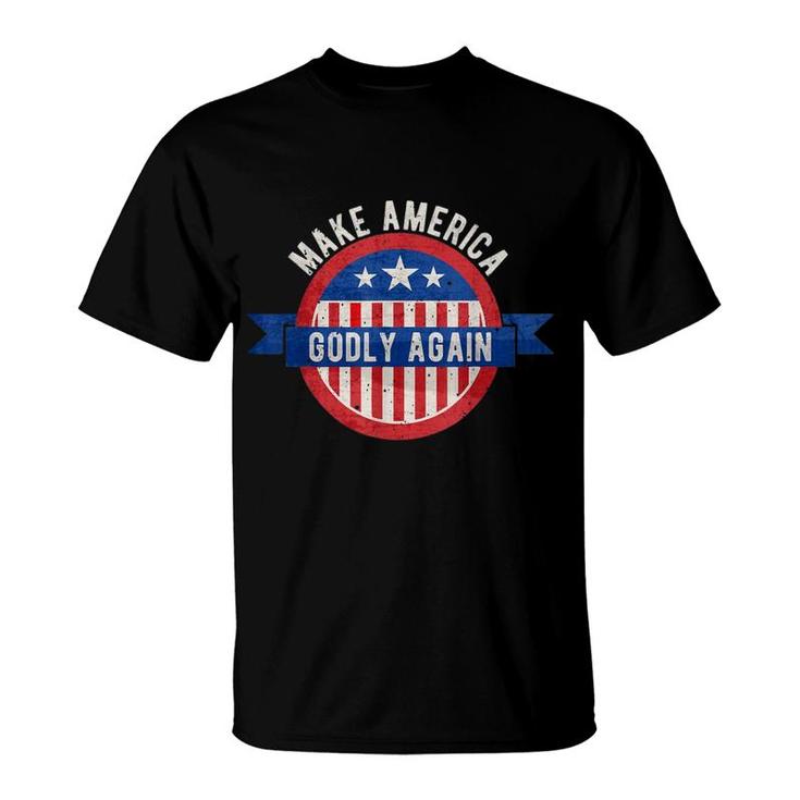 Make America Godly Again Christian T-Shirt