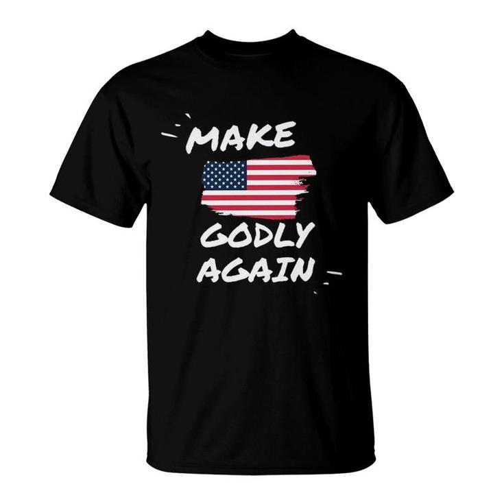 Make America Godly Again Funny T-Shirt