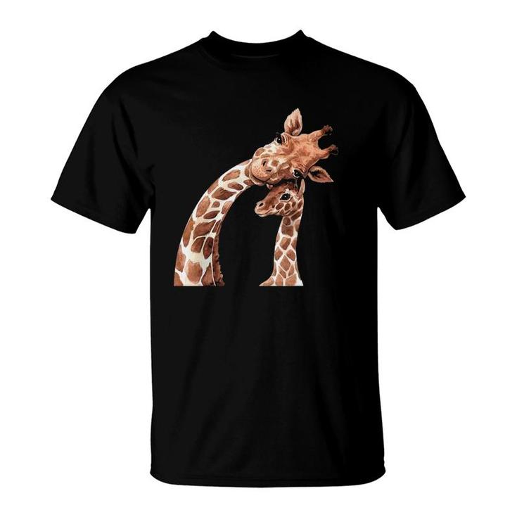 Mama Giraffe Love - Protect Giraffe T-Shirt