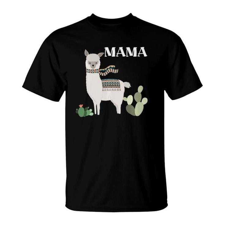 Mama Llama Alpaca T-Shirt