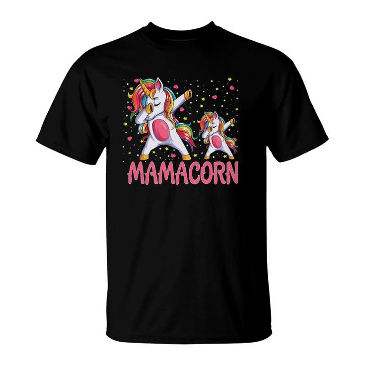 Mamacorn Unicorn Mom Baby Funny Mother's Day For Women T-Shirt