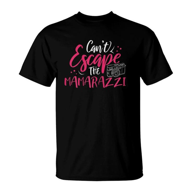 Mamarazzi Funny Mom Photographer Mother's Day Gift T-Shirt