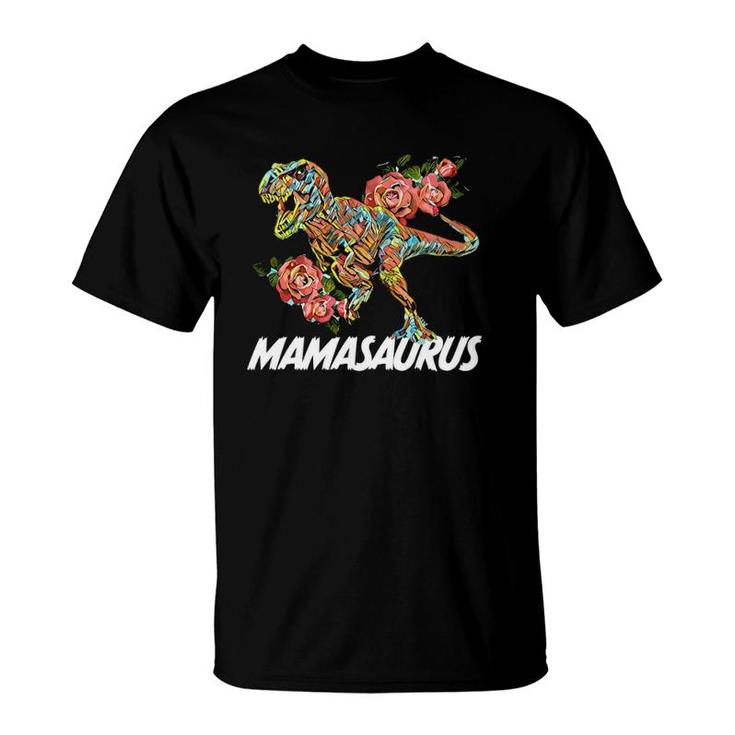 Mamasaurus Mothers Day Giftsrex Mama Saurus Women T-Shirt