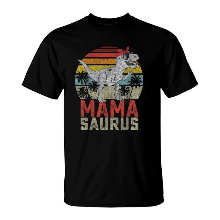 Mamasaurusrex Dinosaur Mama Saurus Family Matching Women T-Shirt