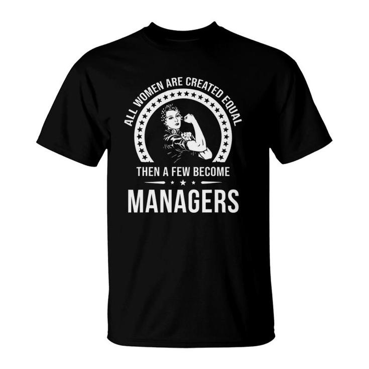 Manager S For Women Manager T-Shirt