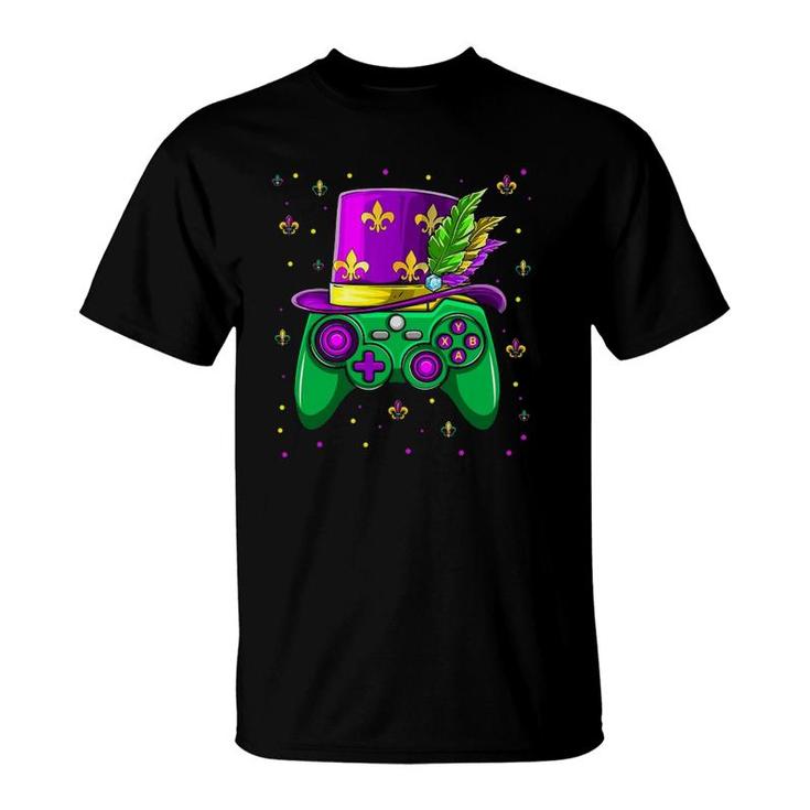 Mardi Gras Gamer Toddler Kids Gaming Boys Gift Costume T-Shirt