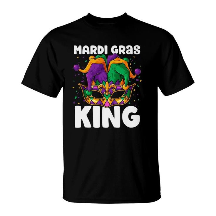 Mardi Gras King Carnival Celebrations Party Festival Costume  T-Shirt