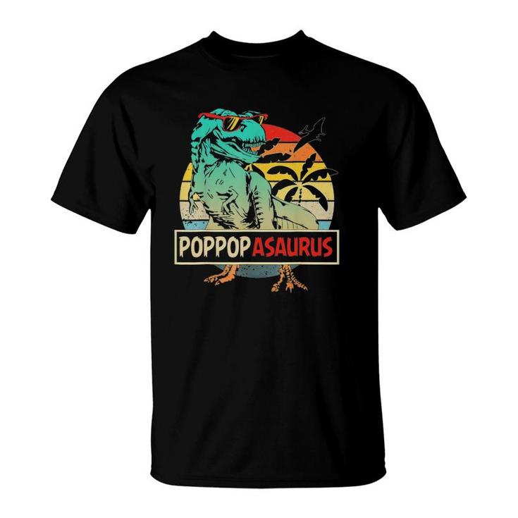 Matching Family Poppopasaurusrex Father's Day - Poppop T-Shirt