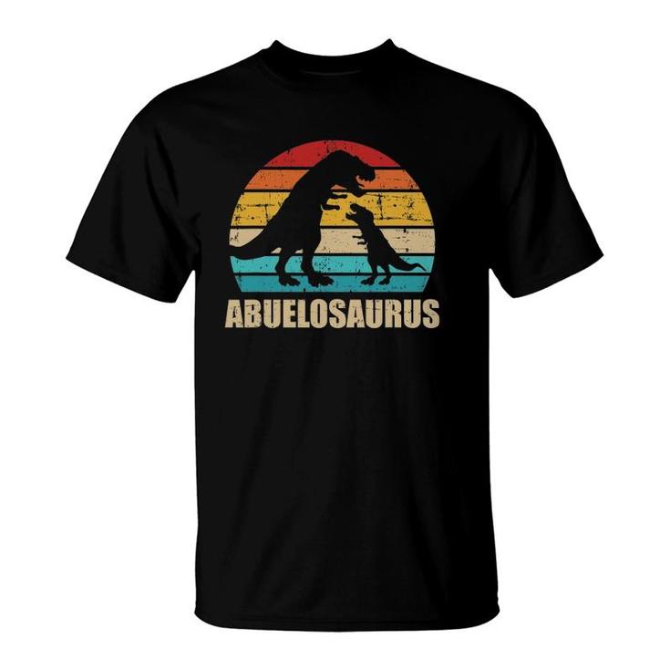 Mens Abuelosaurus Vintage Retro Para Abuelo T-Shirt