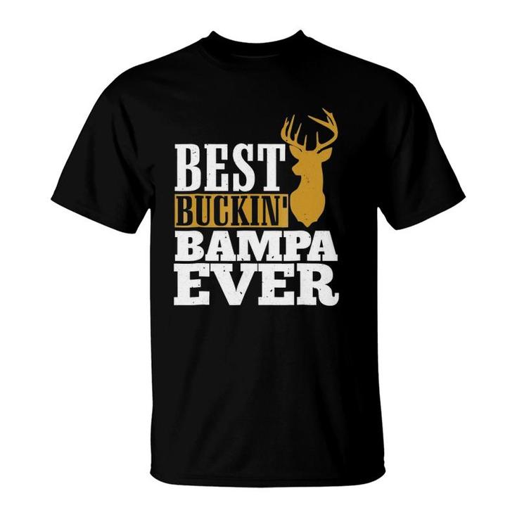 Mens Best Buckin Bampa Ever For Father Grandpa T-Shirt