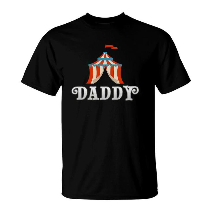 Mens Carnival Daddy Circus Event Ringmaster Dad Fathers Day Gift T-Shirt