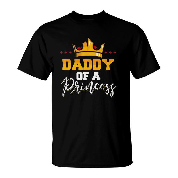 Mens Daddy Of A Princess Father And Daughter Matching Premium T-Shirt