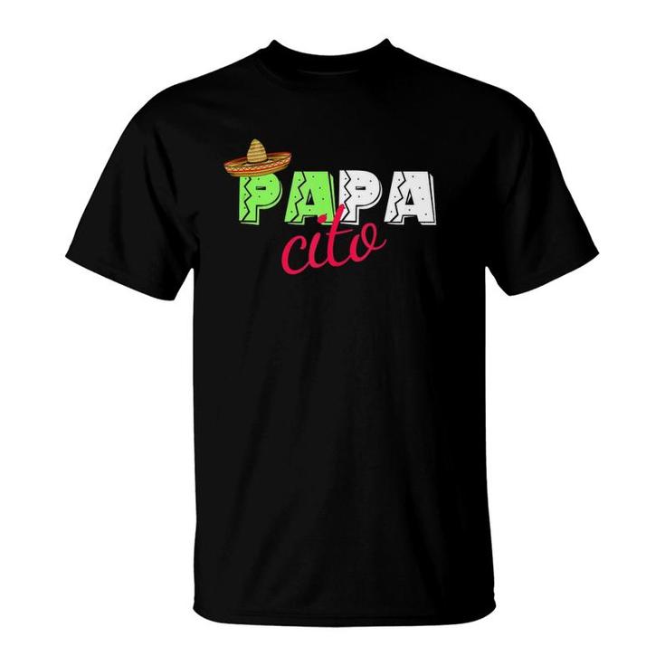 Mens Funny Father's Day Gift For Men - Papacito Nickname For Dad T-Shirt