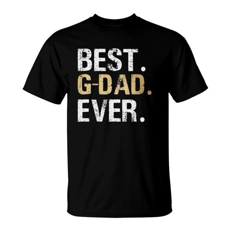 Mens G Dad Gift From Granddaughter Grandson Best G-Dad T-Shirt