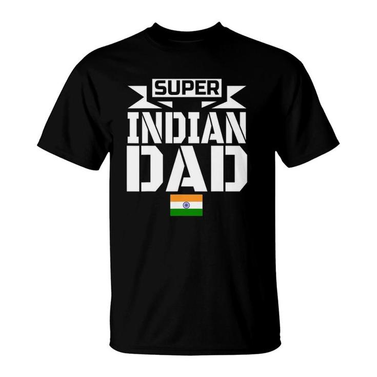 Mens Storecastle Super Indian Dad Father's India Gift T-Shirt