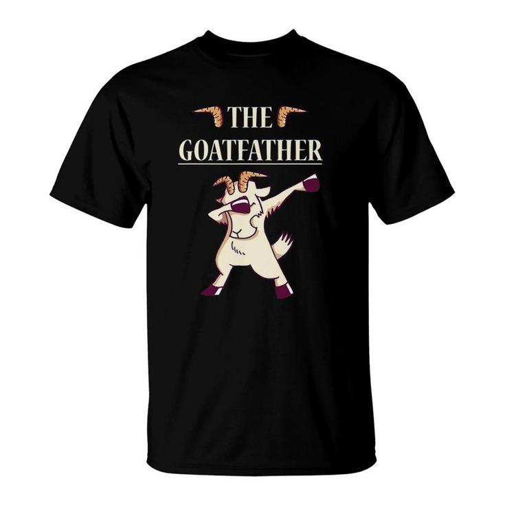 Mens The Goatfather Goat Father T-Shirt