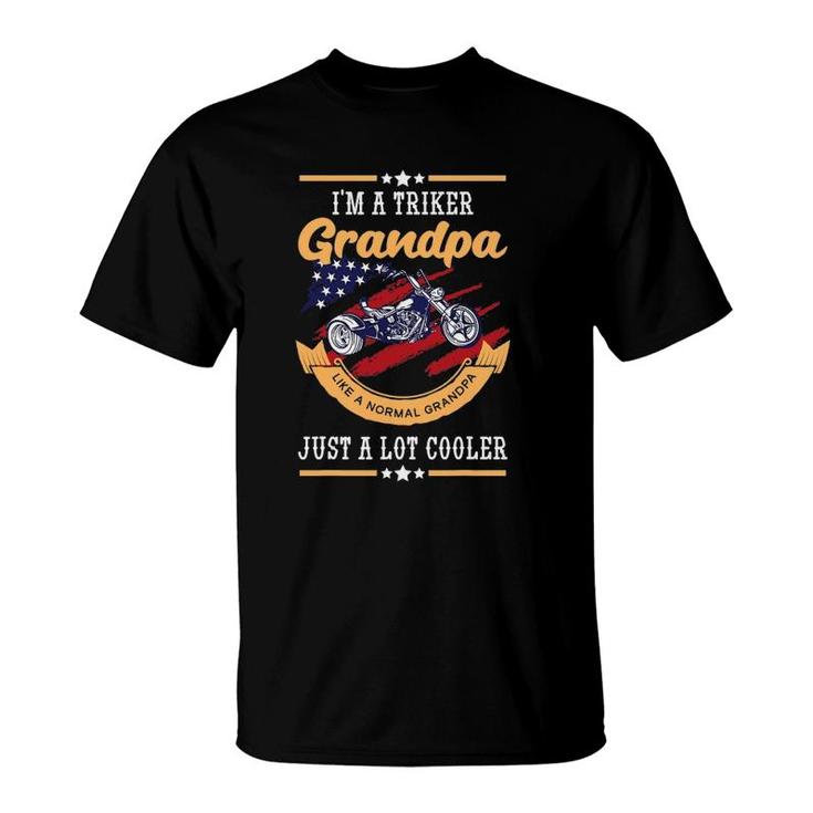 Mens Triker Grandpa Normal Grandfather Lot Cooler Trike Granddad T-Shirt