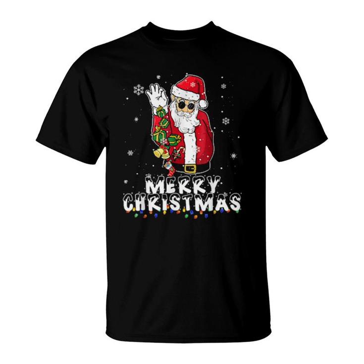 Merry Christmas 2021 Santa Claus Family Pajamas Xmas  T-Shirt