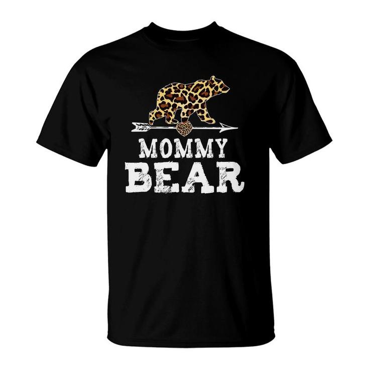 Mommy Bear Leopard T-Shirt