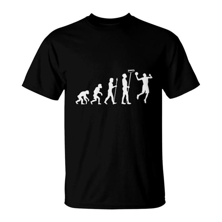 Monkey To Modern Basketball T-Shirt