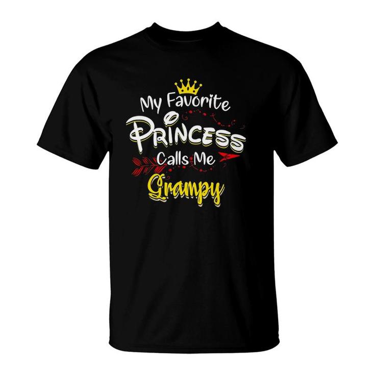 My Favorite Princess Calls Me Grampy Matching Family T-Shirt