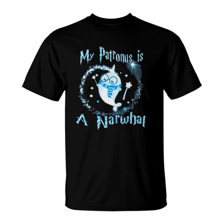 My Patronus Is A Narwhal T-Shirt Narwhal Lovers My Patronus Is A Narwhal T-Shirt Narwhal Lovers