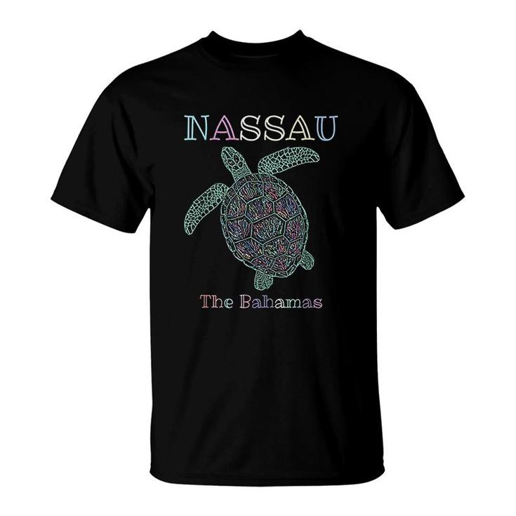 Nassau The Bahamas Sea Turtle T-Shirt