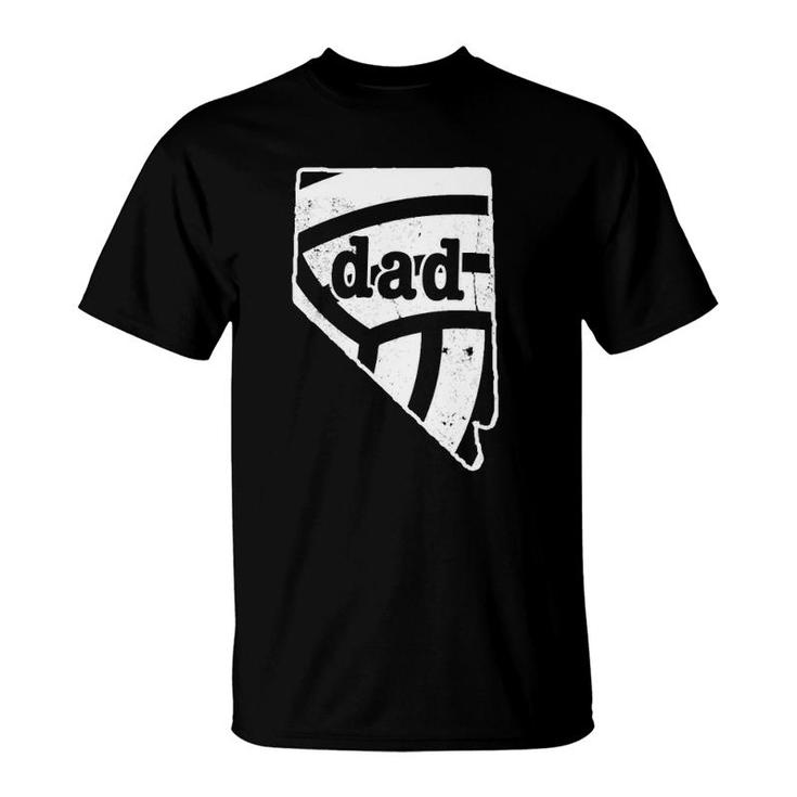 Nevada Volleyball Dad S Beach Volleyball S T-Shirt
