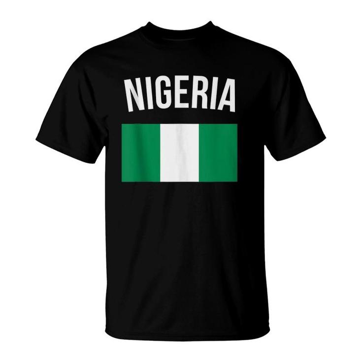 Nigeria  Nigerian Flag Travel Souvenir Nigeria Flag  T-Shirt
