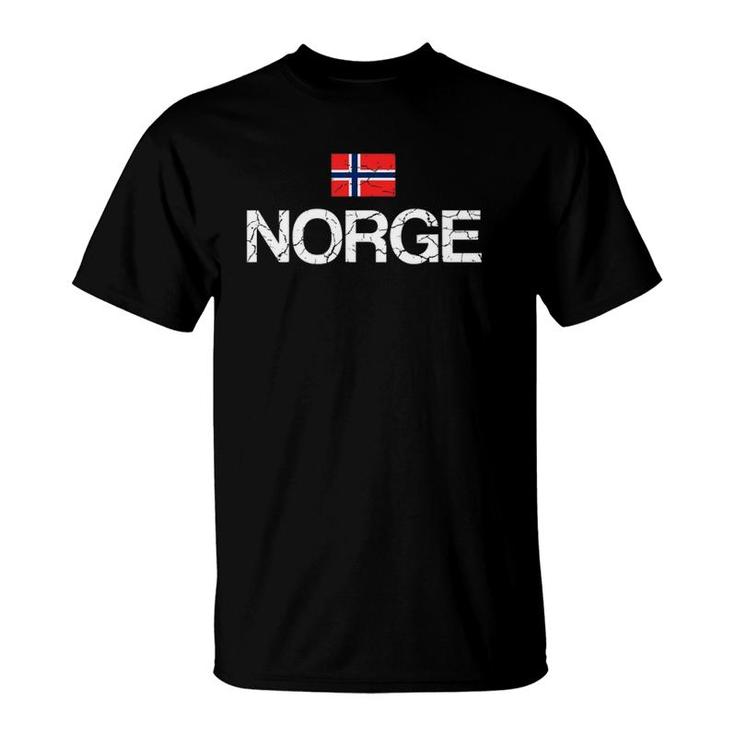 Norge Norway Norwegian Flag T-Shirt