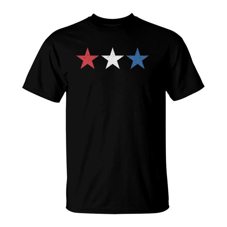 Patriotic 4Th Of July American Flag Stars T-Shirt
