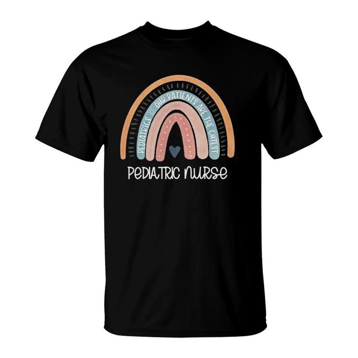 Pediatric Nurse Rainbow Our Patients Are The Cutest T-Shirt