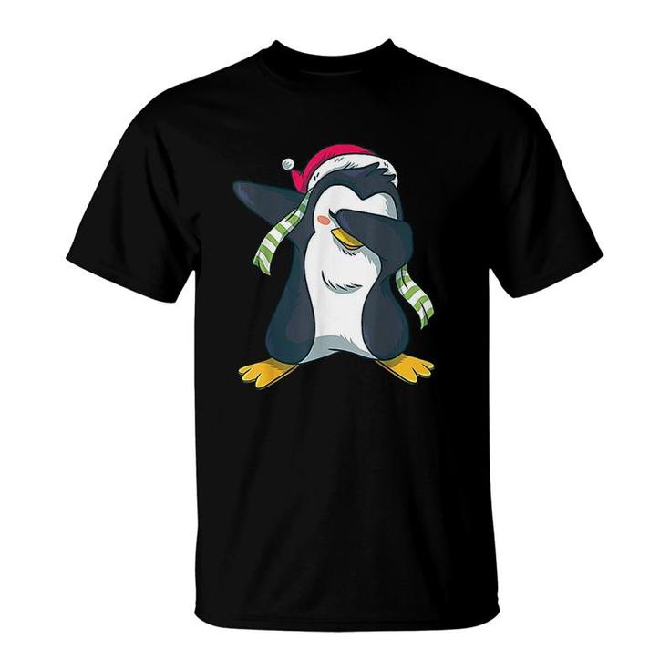 Penguin Dabbing Funny T-Shirt
