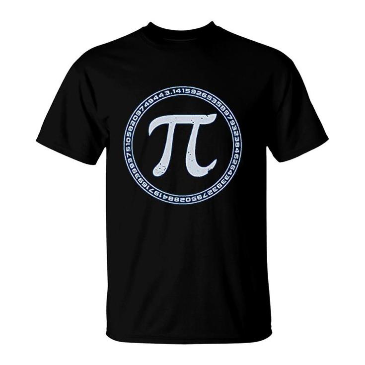 Pi Sign Circle Math Nerd Geek Pi Day Women T-Shirt