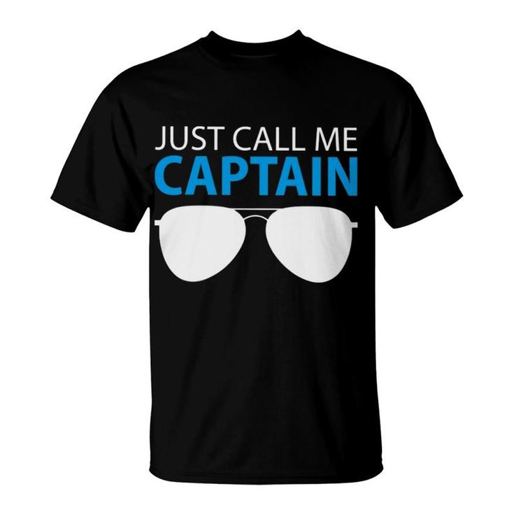 Pilot Just Call Me Captain T-Shirt