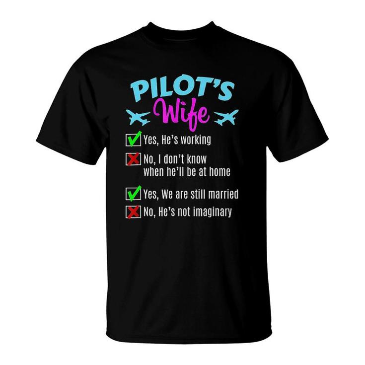 Pilots Wife Funny T-Shirt
