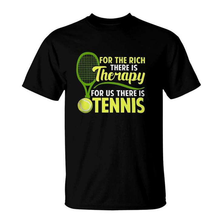 Player Gift For Sports Friends With Racket T-Shirt