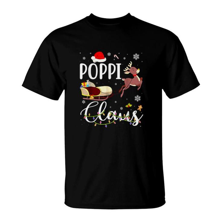 Poppi-Claus-Funny-Poppi-Christmas-Gift-Reindeer-Christmas  T-Shirt