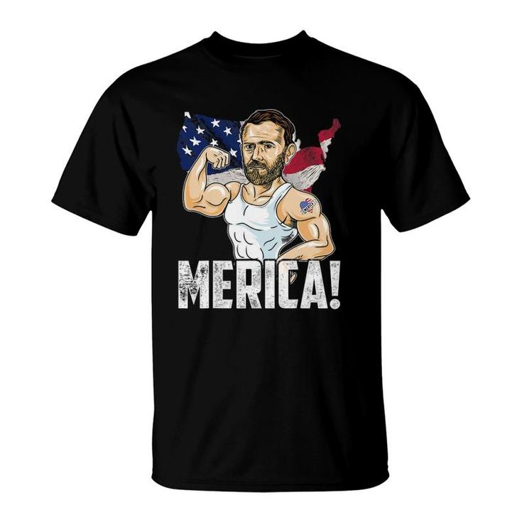 President Ulysses S Grant Merica 4Th Of July Funny Party T-Shirt