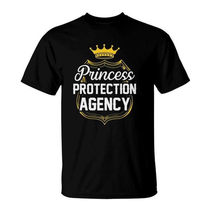 Princess Protection Agency Tiara Badge Mens Father's Day T-Shirt