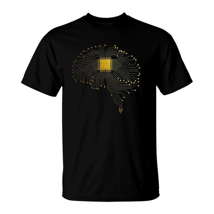 Programmer Cpu Brain Coder It Software Engineer  T-Shirt