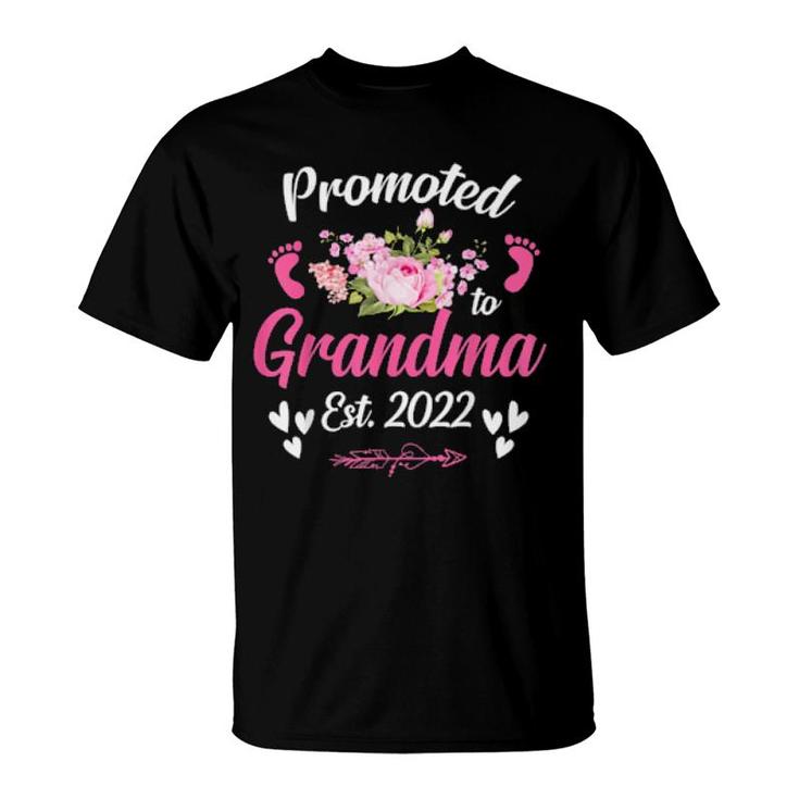 Promoted To Grandma 2022 Mother's Day Pregnancy 2022  T-Shirt