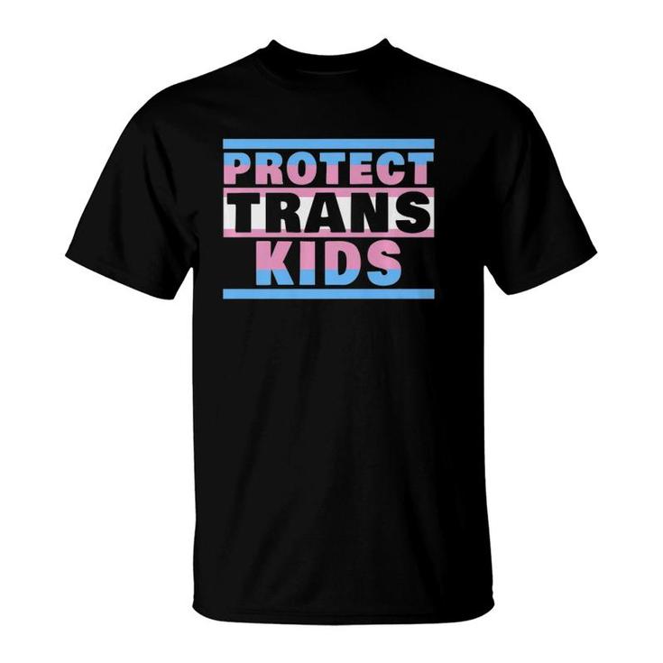 Protect Trans Kids Transgender Flag Protect Trans Kids Premium T-Shirt