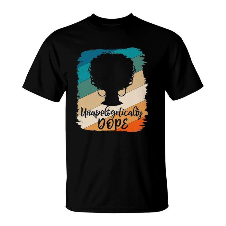 Proud African American Women Gift Black History Month T-Shirt